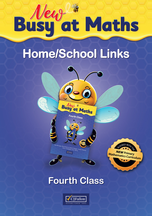 New Busy at Maths 4 – Home/School Links Book